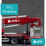 Konya Vinç Kiralama Hizmeti